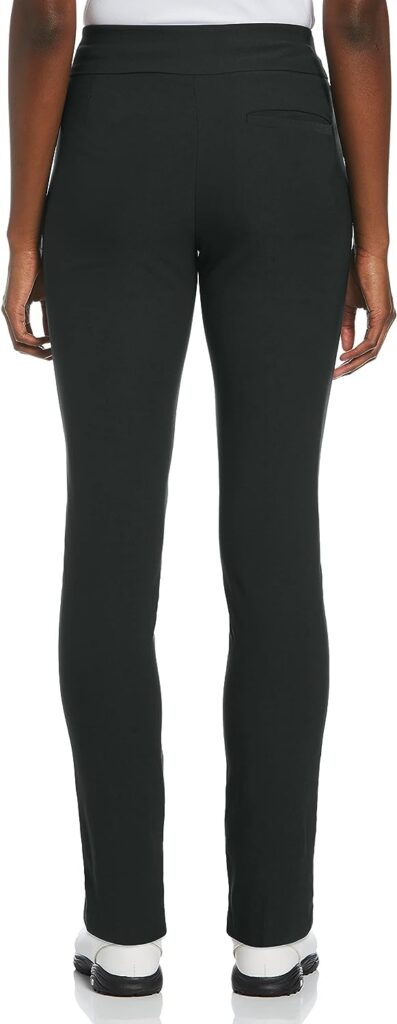 PGA TOUR Womens Pull-on Golf Pant with Tummy Control (Size X-Small-xx-Large)