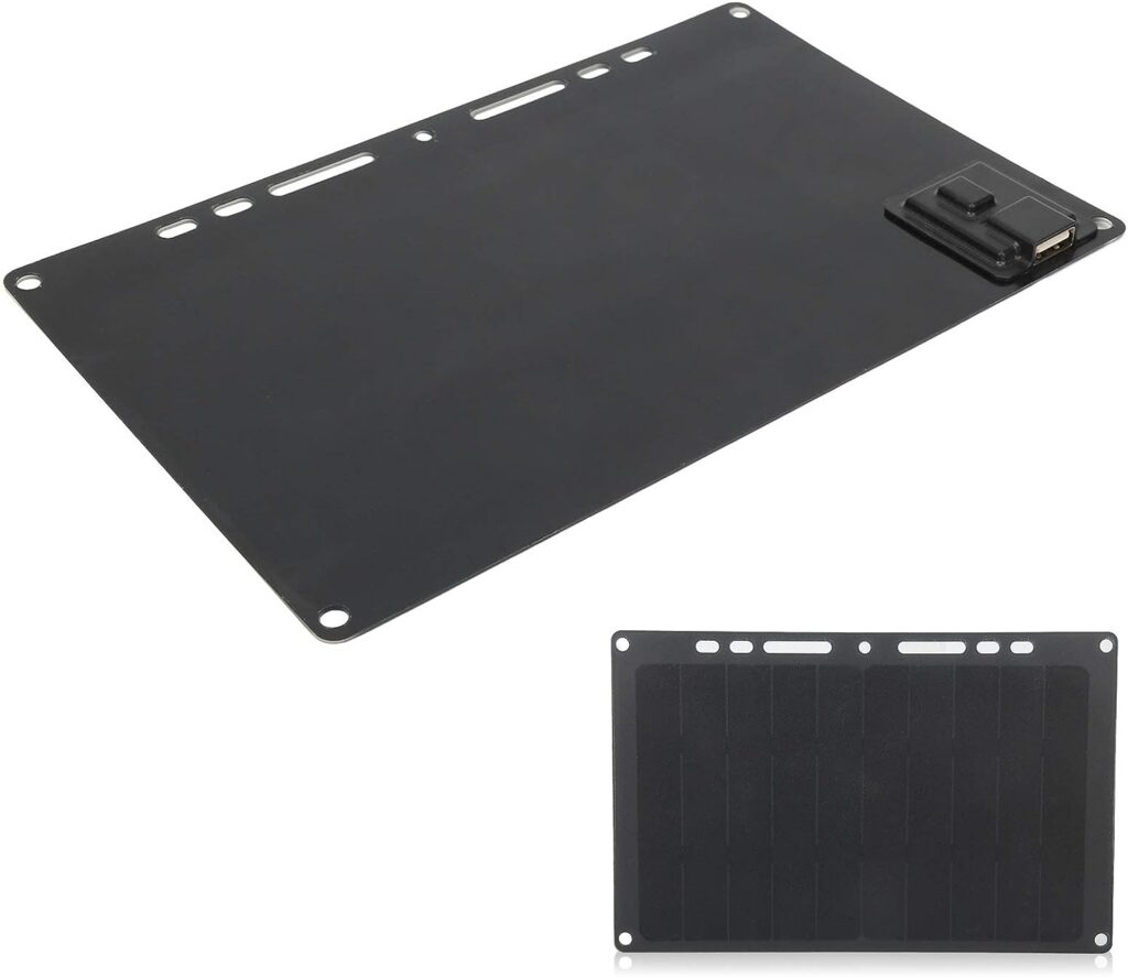 6V 10W Solar Panel Monocrystalline Solar Charger 1700mAh Output Portable USB Charger IP65 Waterproof