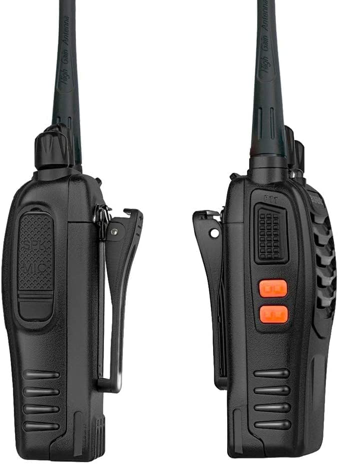 Baofeng Walkie Talkies bf-888s for Adults Handheld Two-Way Radios Long Range UHF Communicator Rechargeable Interphone Professional 4 Pack Walky Talky Set with Earpiece,Li-ion Battery and Charger